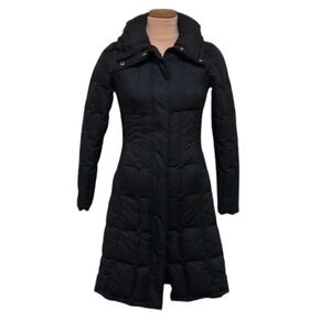 Spiewak & Sons Down Puffer Coat Size XS Black Long Length